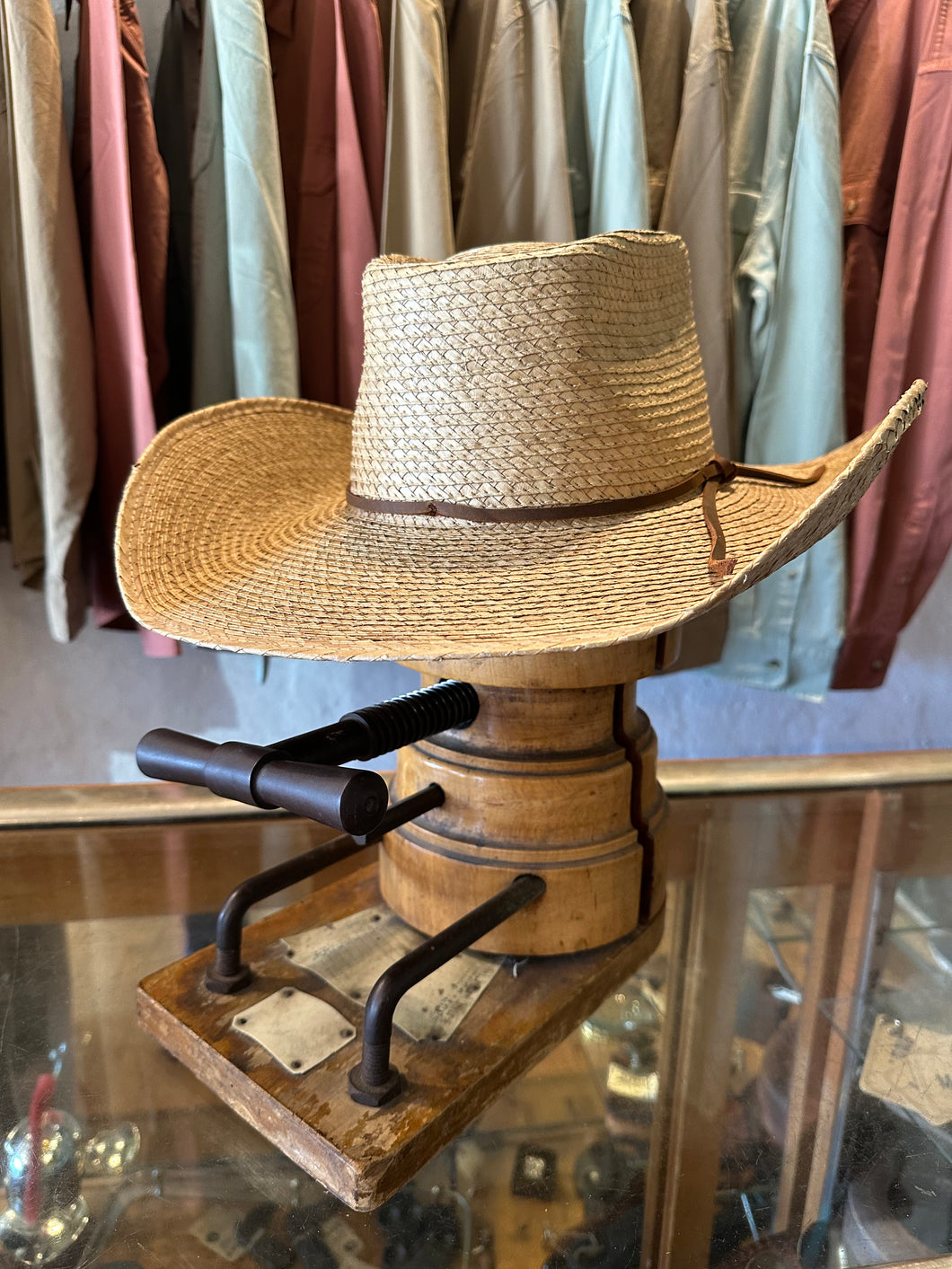 Avenel palm straw hat